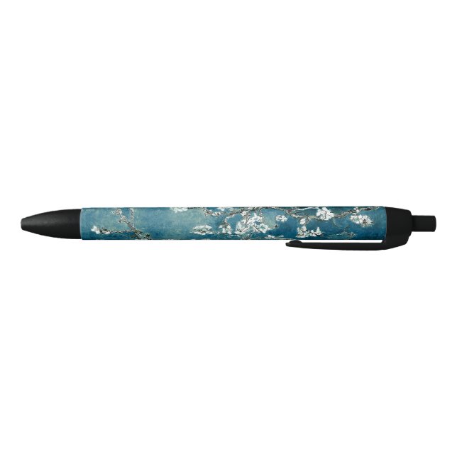 Caneta Preta Van Gogh Almond Blossoms Dark Teal (Parte Inferior)