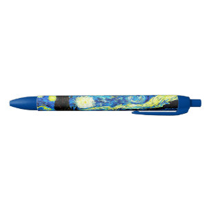 Caneta Preta Van Gogh - Noite Estrelada