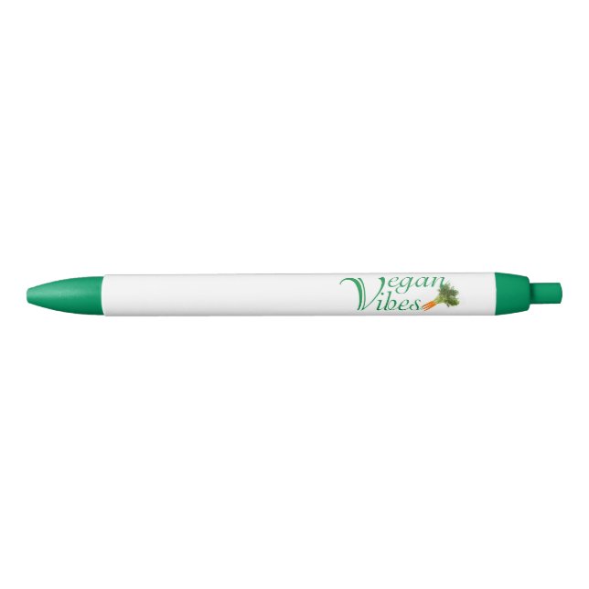Caneta Preta Vegan vibes (Frente)