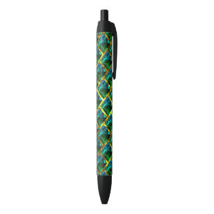 Caneta Preta Verde como esmeralda debaixo de um ouro?