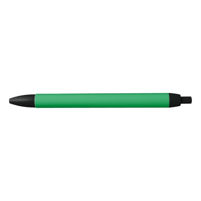 Caneta Preta verde esmeralda (Frente)
