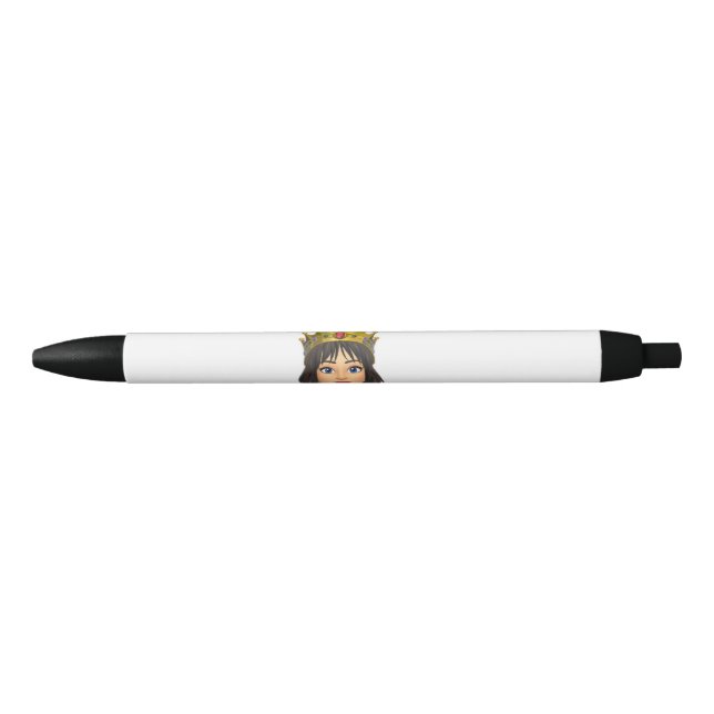 Caneta Preta Viagem Queen (Frente)