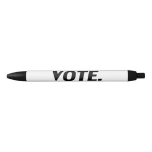 Caneta Preta "votação" - preto branco