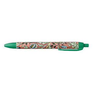 Caneta Preta William Morris design - Hyacinth