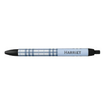 Xadrez Azul Highland Nome Personalizado