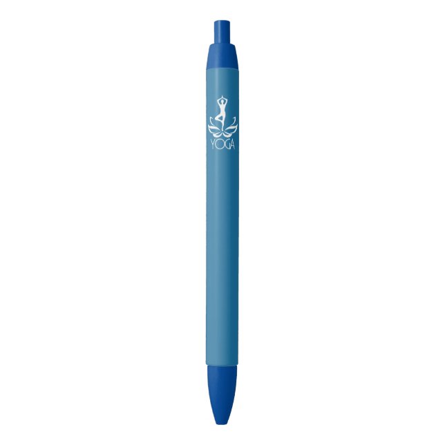 Caneta Preta Yoga (Frente Vertical)