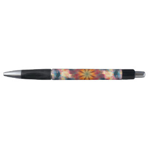 Caneta Prismático Caleidoscópico Psicodélico Mandala