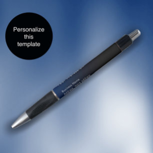 Caneta Promoção Empresarial Moderna Personalizada com Gra