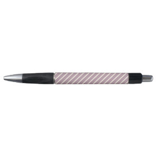 Caneta Púrpura Mauve e bege - 5 listras padrão