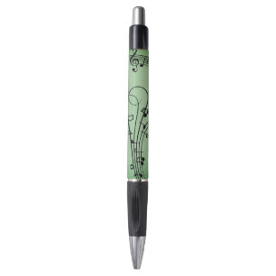 Caneta Rico Notes Green Music Design