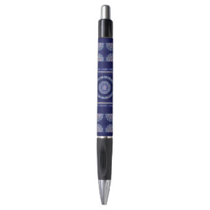 Caneta Rosace Azul