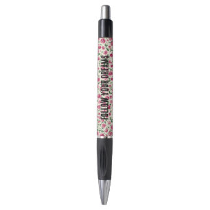 Caneta Rosas Rosa Bonitas