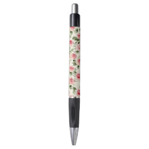 Caneta Rosas Rosa Bonitas