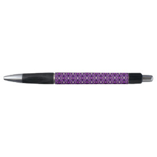 Caneta roxo doce do teste padrão (i)