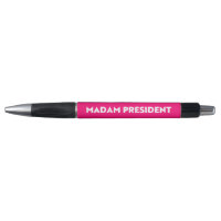 Senhora Presidente, tipografia moderna e ousada, r