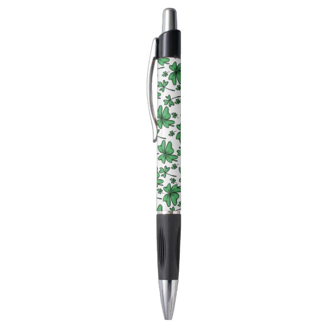 Caneta Shamrocks Clover Pattern (Topo (Vertical))