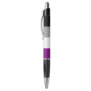 Caneta Sinalizador de Orgulho Asexual