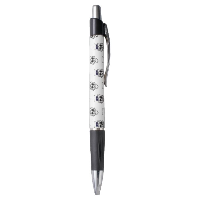 Caneta Skull Sam Pen (Parte Inferior (Vertical))