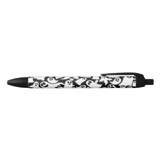 Caneta Spooky Ghost Black Ballpoint