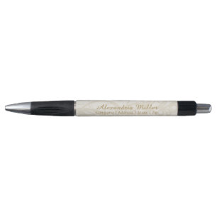 Caneta Teste padrão personalizado elegante do redemoinho