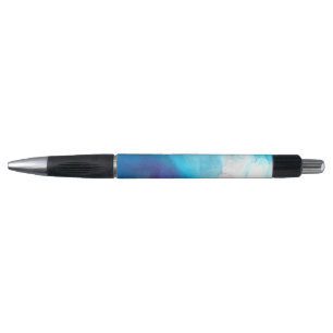 Caneta Tinta de álcool marmoreada com abstrato funky pas
