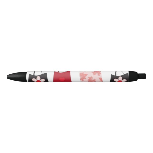 Caneta Tinta Preta Expressões Lindas (Frente)