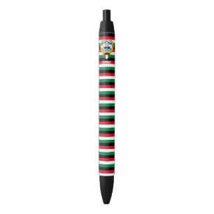 Caneta Tinta Preta Patriótica Fofa Bandeira do Kuw