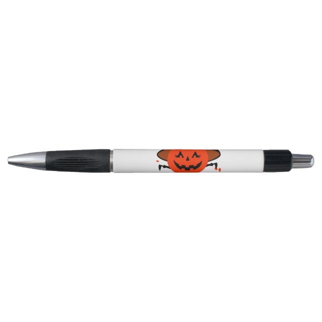 Caneta Treck Trat Pumpkin sorrindo (Frente)