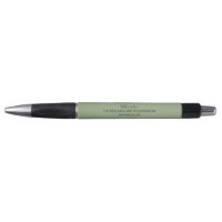 Typografia Sage Green Weding Favor