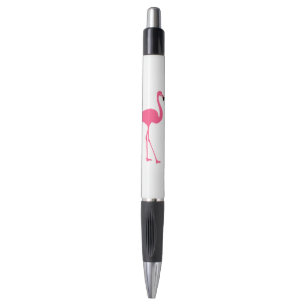 Caneta Um flamingo cor-de-rosa bonito elegante