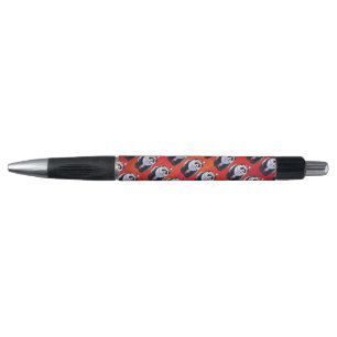 Caneta Urso Panda com Chapéu de Papai Noel Vermelho