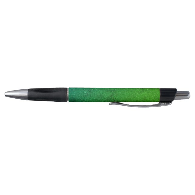 Caneta Verde Ombre com Brilho – Ideal para Encomen (Parte Inferior)