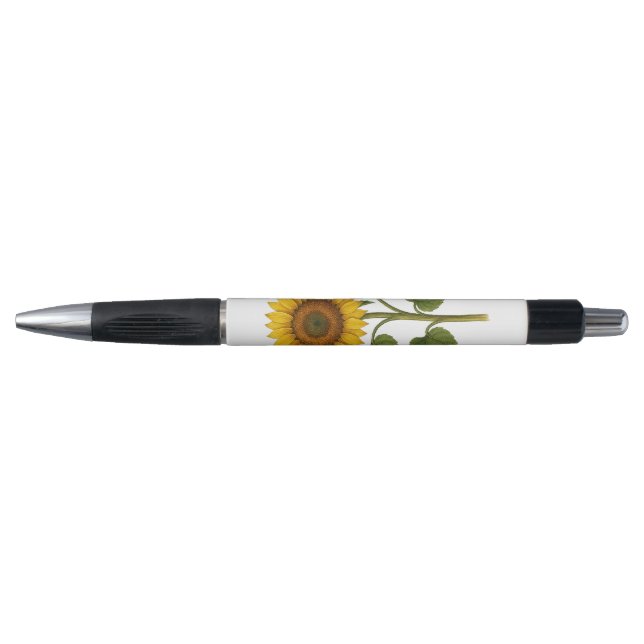 Caneta Vintage Sunflower (Set of 6) (Frente)
