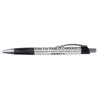 Caneta Votação de Pablo Carrasco