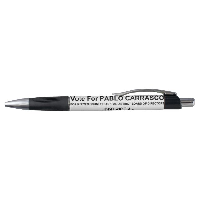 Caneta Votação de Pablo Carrasco (Topo)