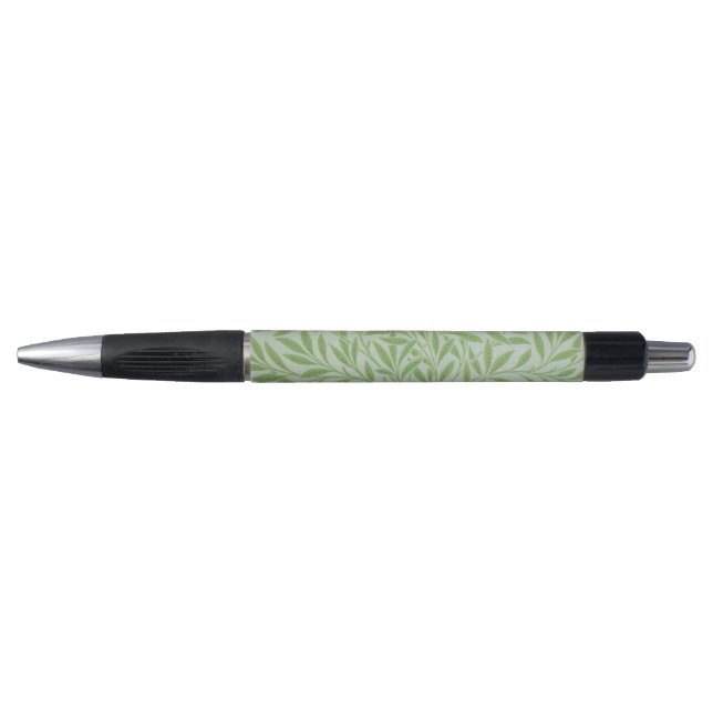 Caneta William Morris Willow Flower Classic Green (Frente)