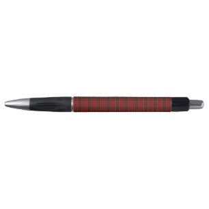 Caneta Xadrez Escocês Vermelho Clássico