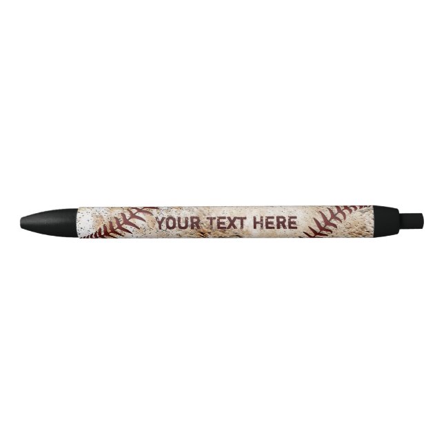 Canetas de beisebol vintage personalizadas DESCONT (Frente)