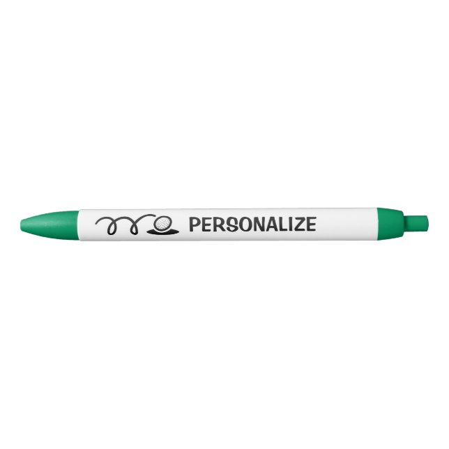 Canetas de golfe personalizadas com cores personal (Frente)