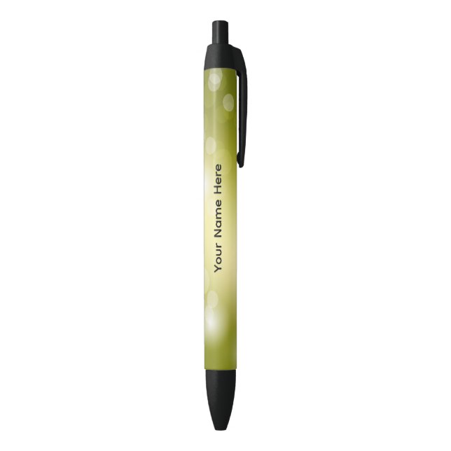 Canetas Personalizadas com Tinta Verde Lima (parte de inferior (Vertical))