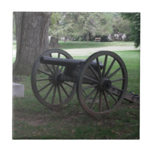 Canhão da guerra civil em Gettysburg