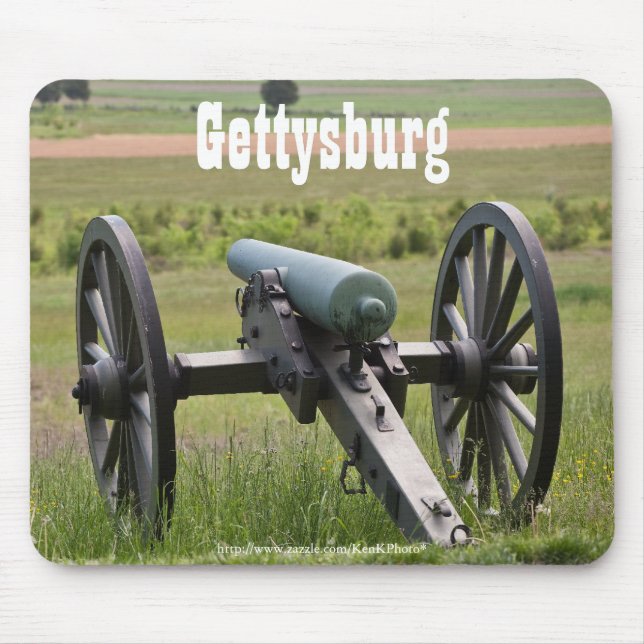 Canhão Mousepad de Gettysburg (Frente)