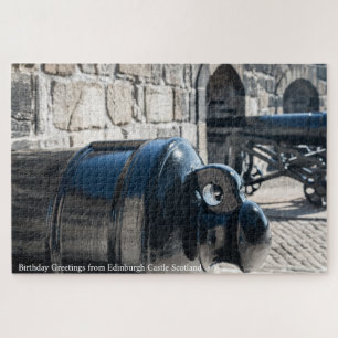 Canhões do Castelo de Edimburgo. Quebra-cabeça