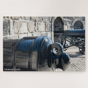 Canhões do Castelo de Edimburgo. Quebra-cabeça