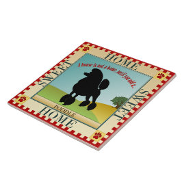 Caniche Home doce Home