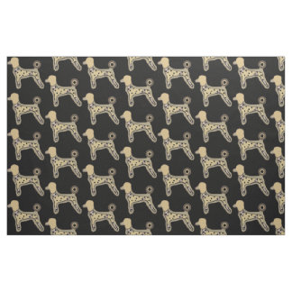 Caniches do tecido de algodão feitas sob encomenda