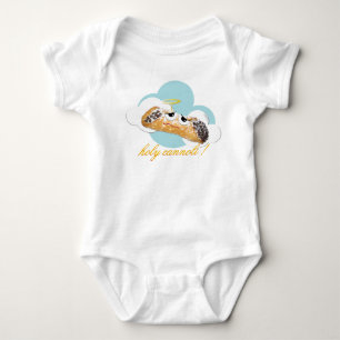 "cannoli santamente!" camisa cómico da paródia