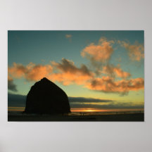 Cannon Beach Haystack Rock Photo Impressão