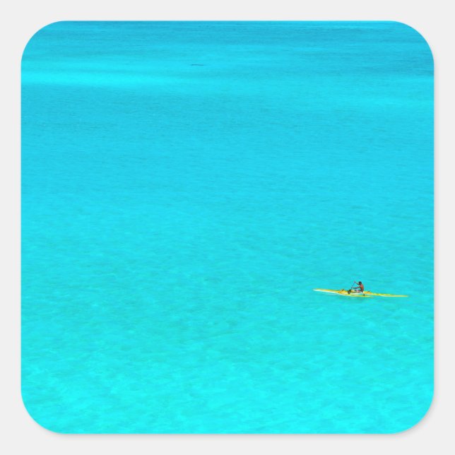 Canoa Ugatilho no adesivo Bora Bora Bora (Frente)