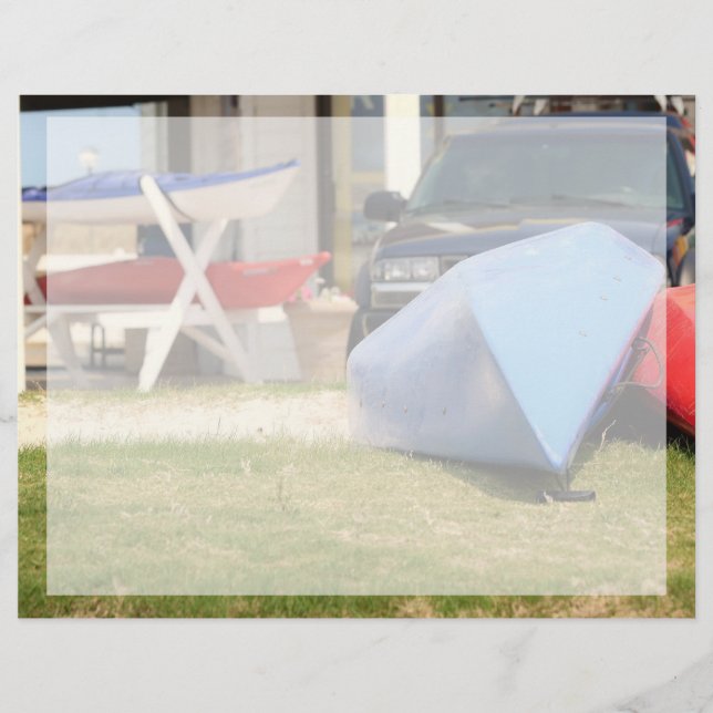 Canoas e Kayaks por Shirley Taylor (Frente)